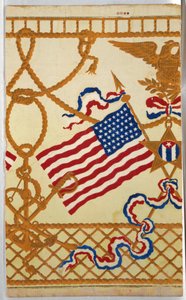 Papier peint et frise (USA) - W. Campbell